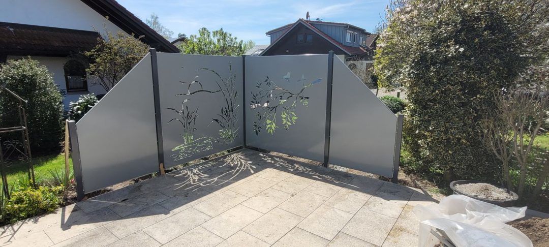 Aufbau eines Motiv Sicht Schutzes von TiKo 4 5 1